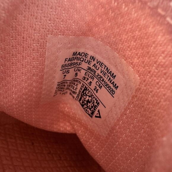 Converse Lace Up Low Top Sneakers Size 7 Women’s Pink Retro Canvas Skate - Picture 4 of 11